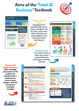 Total JC Business (JC Business Textbook and Activity Book Set)